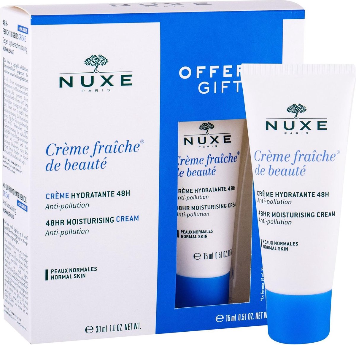 Nuxe Crème Fraîche de Beauté 48H Moisturising Cream Cadeauset