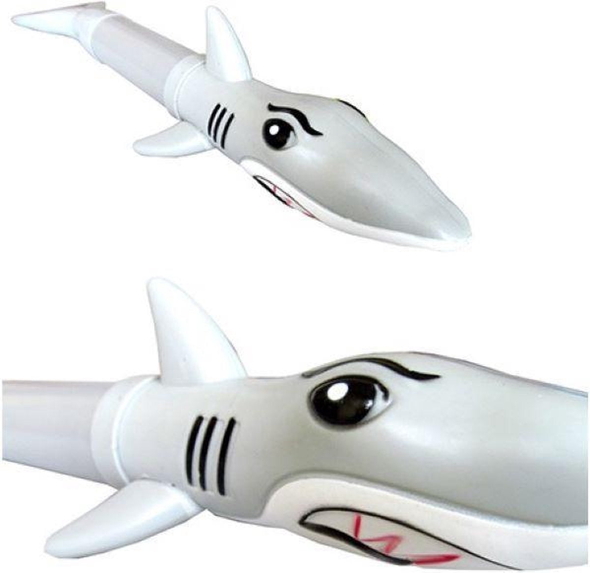 2 stuks grote waterspuit - waterpistool haai 45 cm