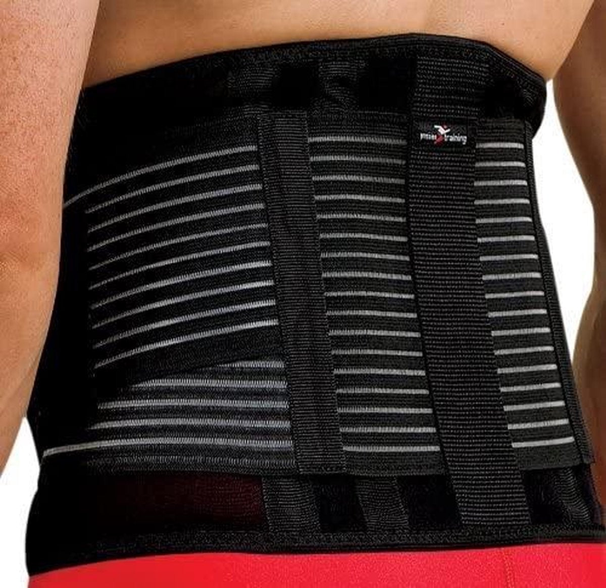 Precision Rugbrace Polyester/nylon Zwart Maat S/m