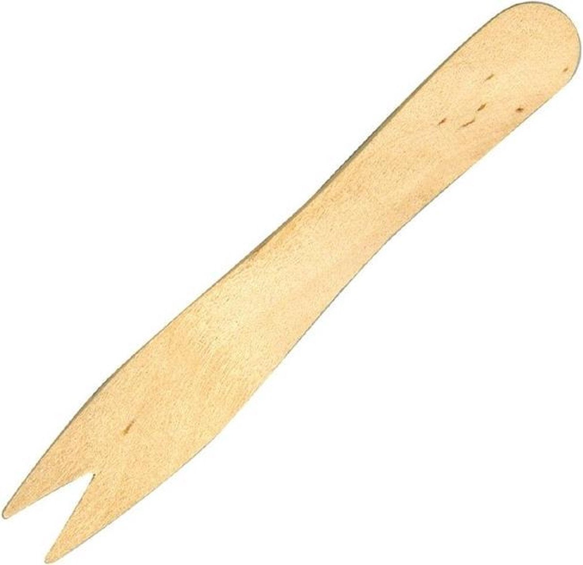 Plastico houten frites vork