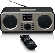 Lenco DIR-140BK - Radio - Internet radio - Wifi en weersverwachting