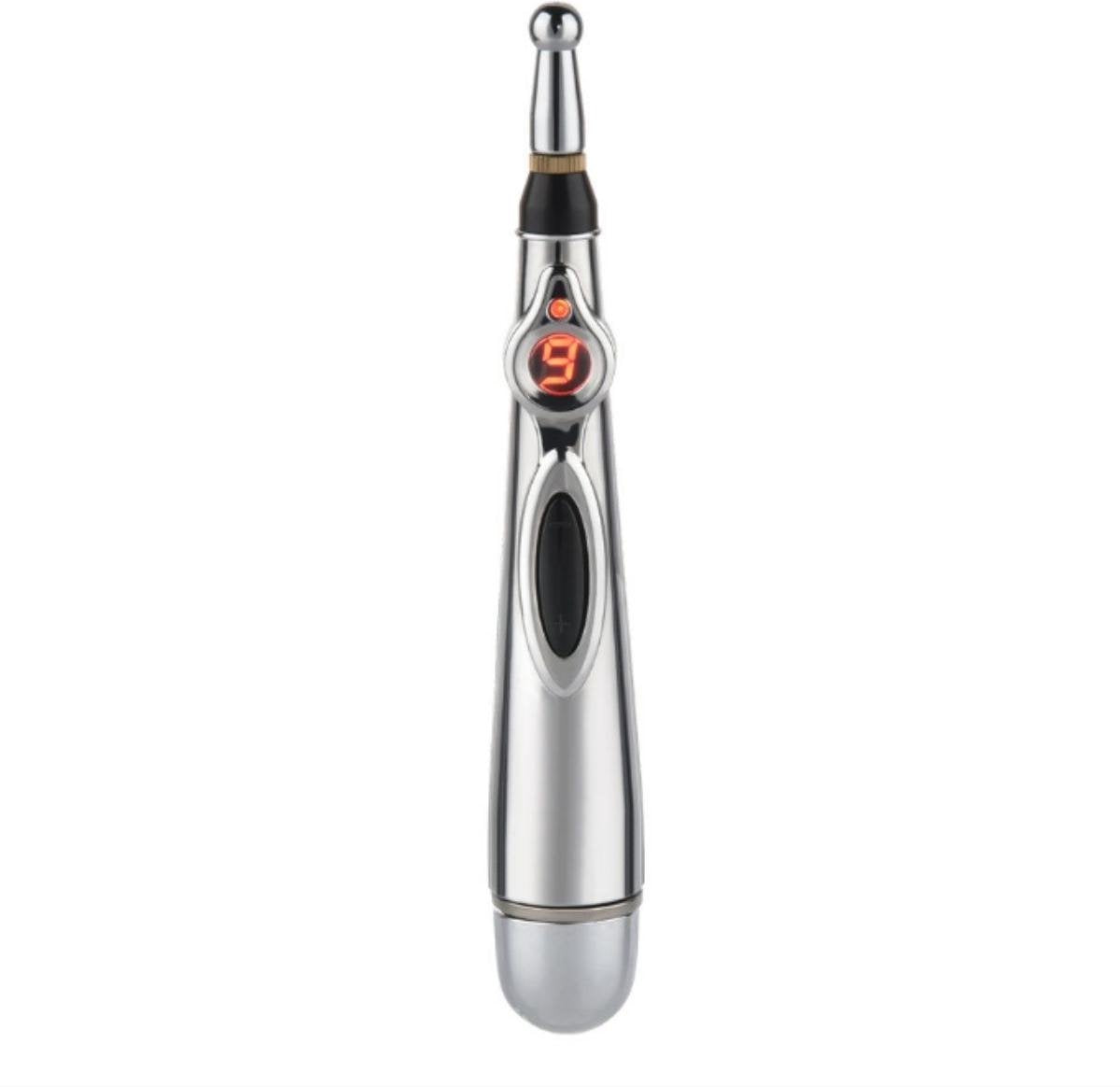 Acupunctuur Pen - Massage pen - Pijnbestrijding - Elektronische Acupunctuur Pen -  EMS Therapie - Massage Hulpmiddel - Bestrijding Spierpijn - Migraine - Massage pen triggerpoint - Nekklachten - batterij - gel - eng handleiding