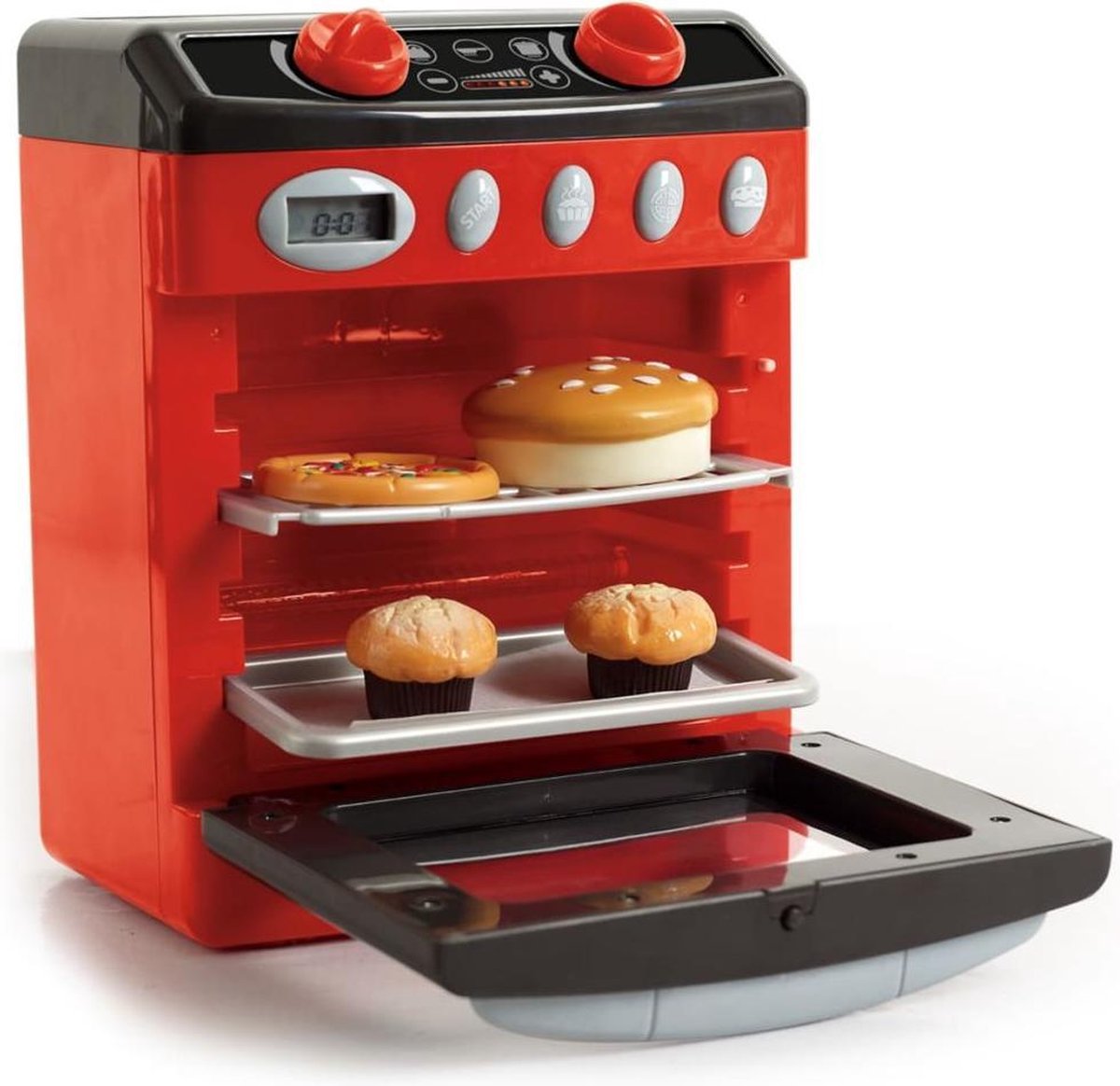 Playgo Deluxe Speelgoed Oven - werkt op batterijen