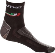 Outwet Unisex Sportsokken Katoen Zwart Maat One Size