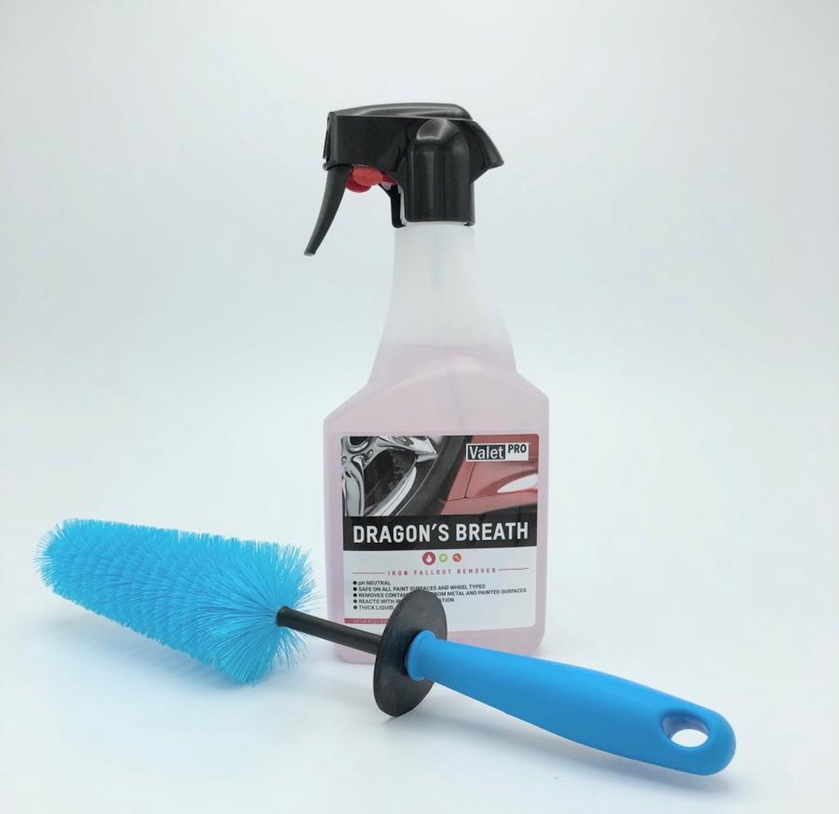 Valet Pro-Dragon's breath wheelcleaner-Velgen reiniginr-inhoud:500ml- met handige borstel!