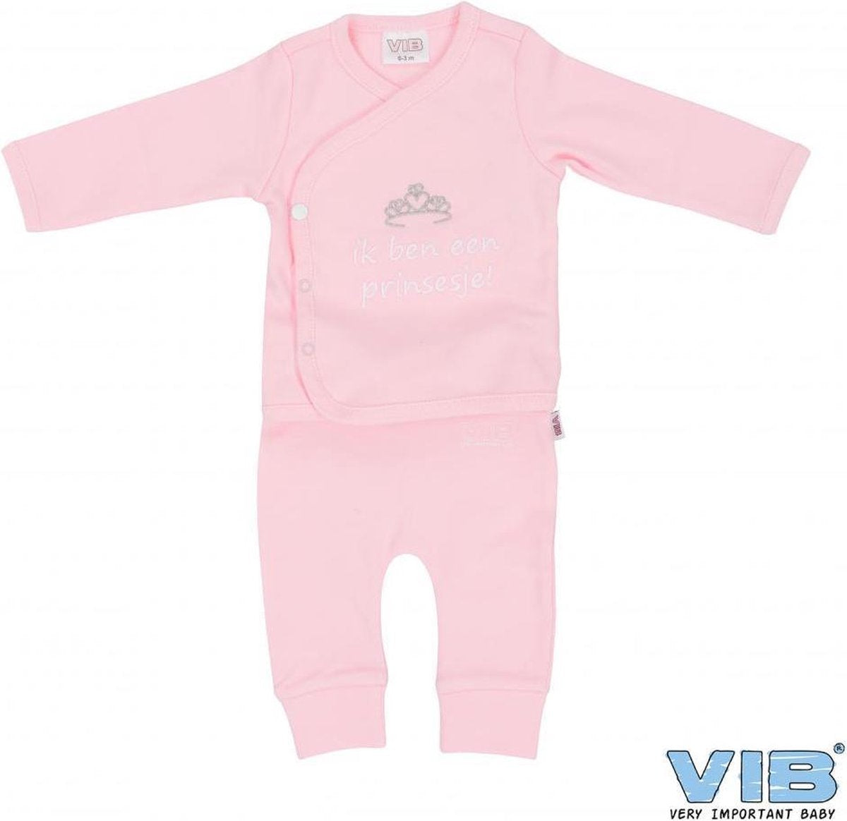 VIB 2-delig setje roze "prinsesje''