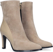 Notre-V 27468 Enkellaarsjes - Enkelboots - Dames - Beige - Maat 41