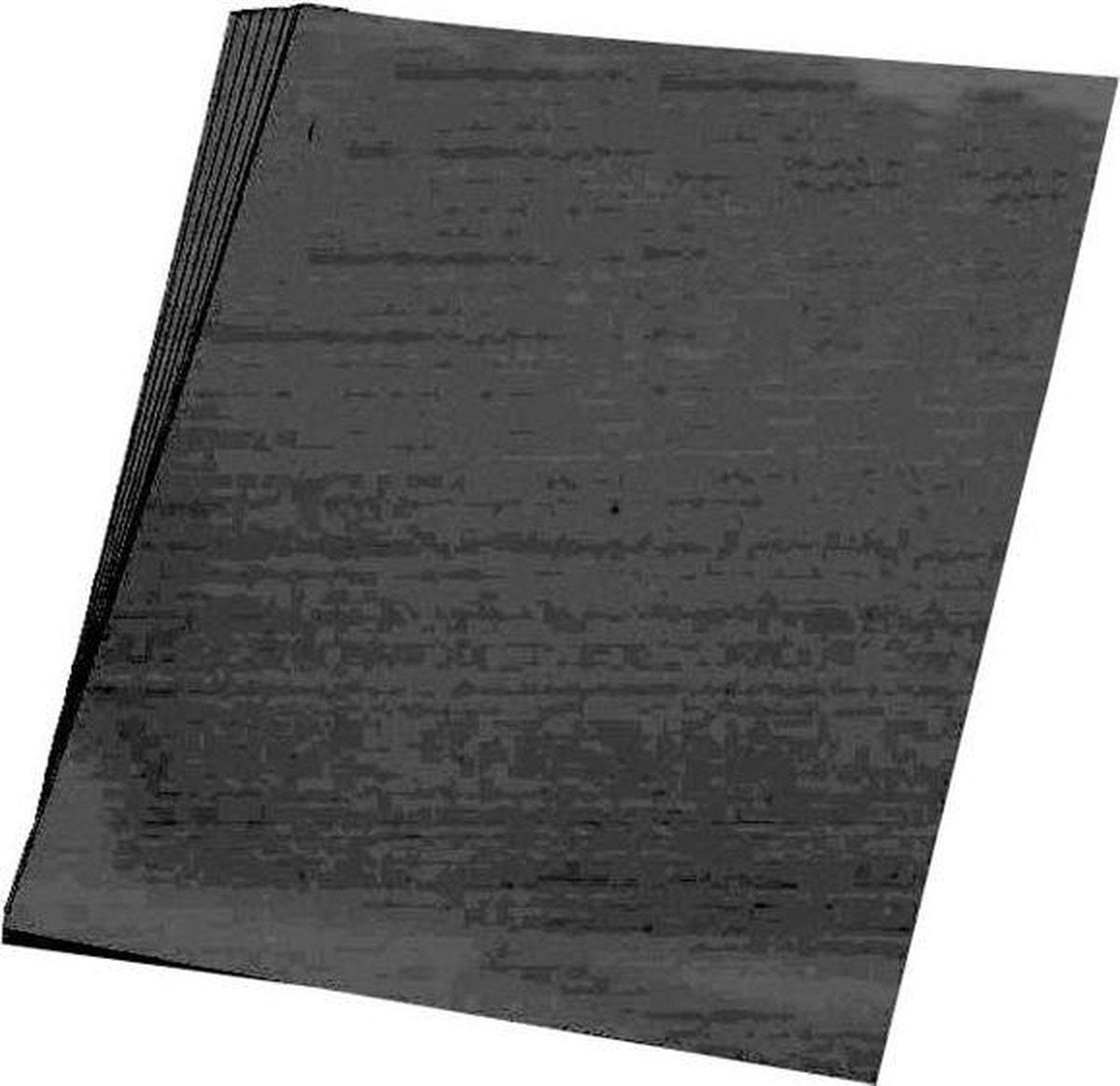 100 vellen zwart A4 hobby papier - Hobbymateriaal - Knutselen met papier - Knutselpapier