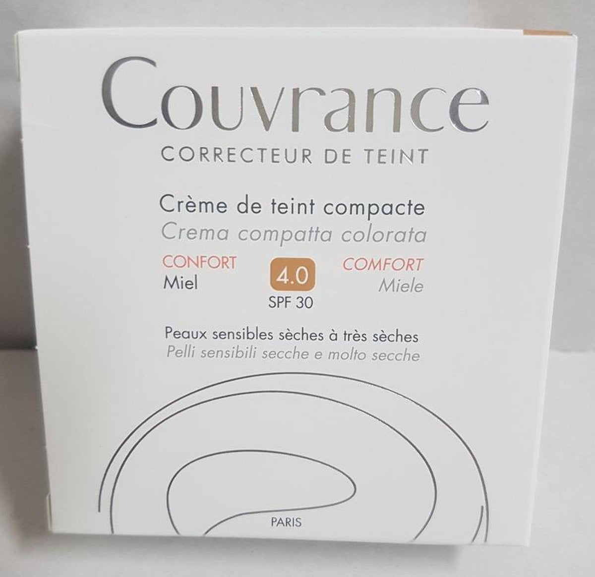 Avène - Couvrance Crème De Teint Compact Confort n°3 Peaux Miel