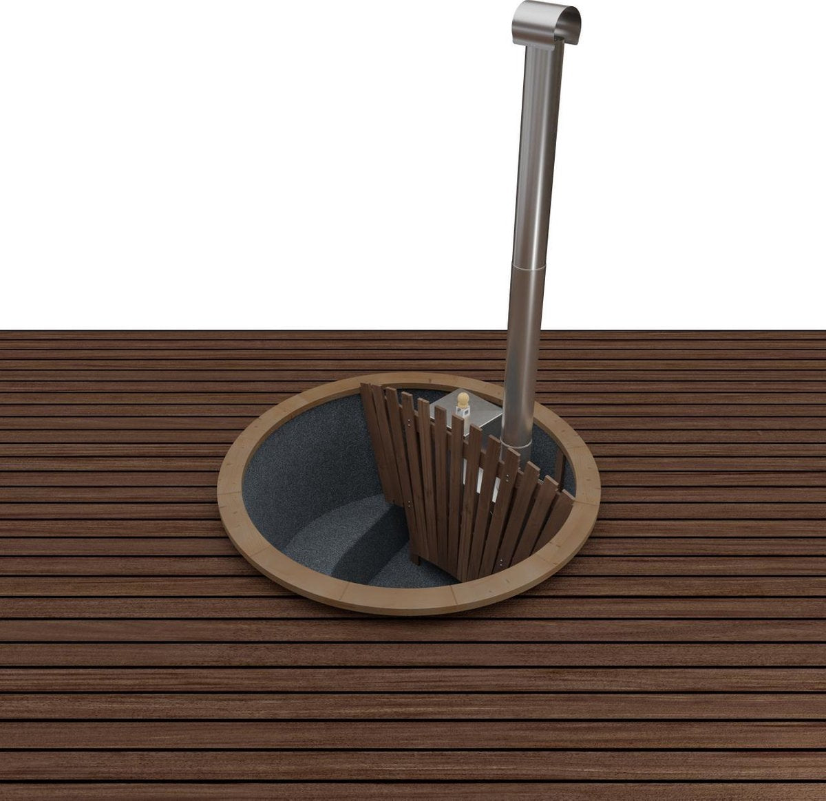 Welltub Hottub Premium terrace woody