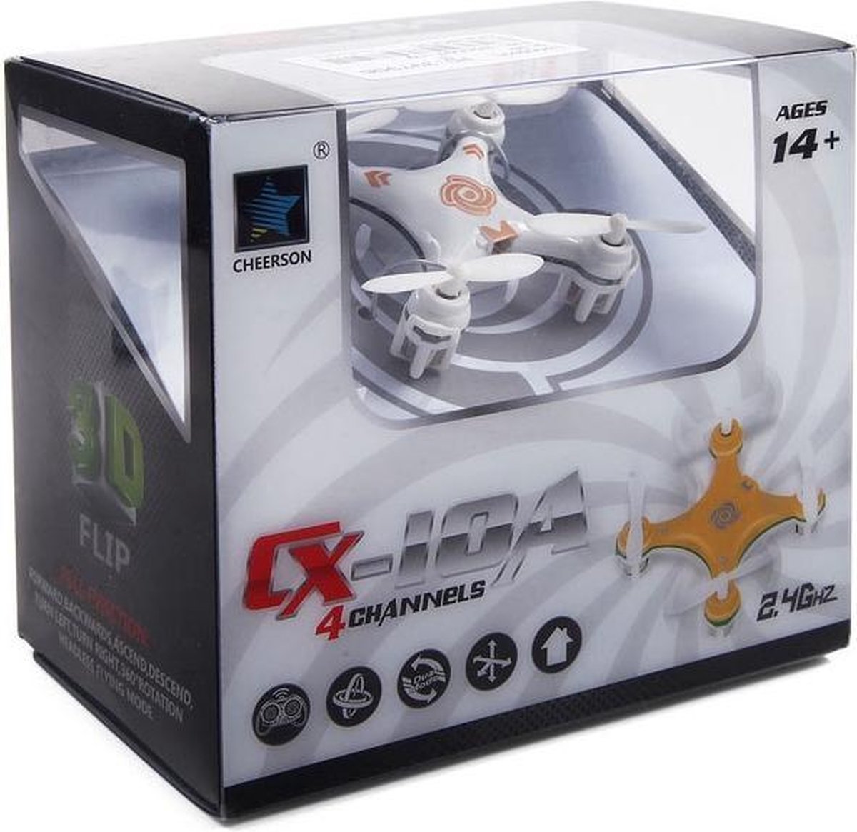 Cheerson CX-10A Headless Mode RC Mini drone RC Quadcopter Wit