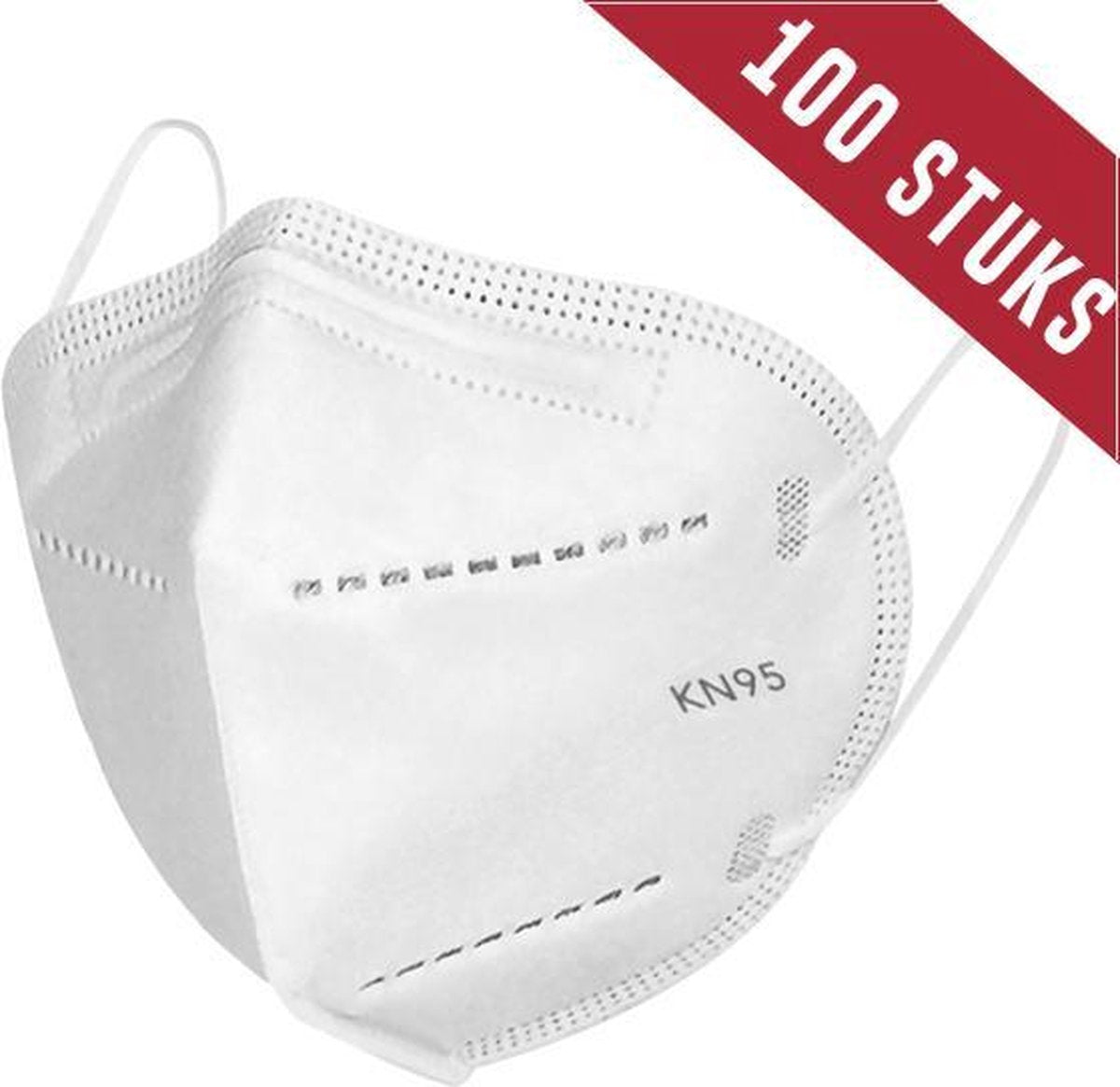 FFP2 (kn95) Maskers -100 Stuks - Mega Bundel