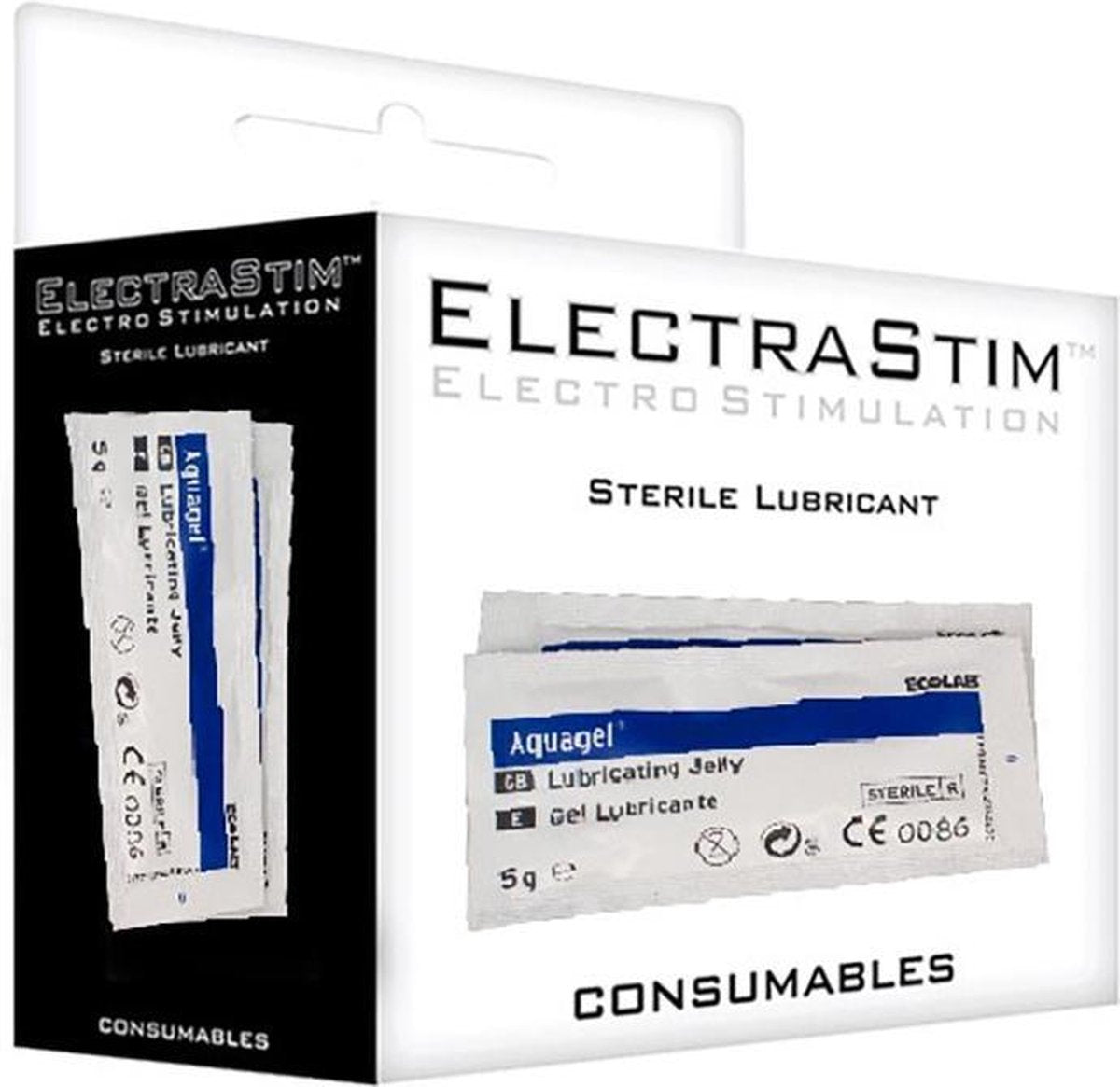 Sterile Lubricant Sachets-Pack of 10 - Electric Stim Device