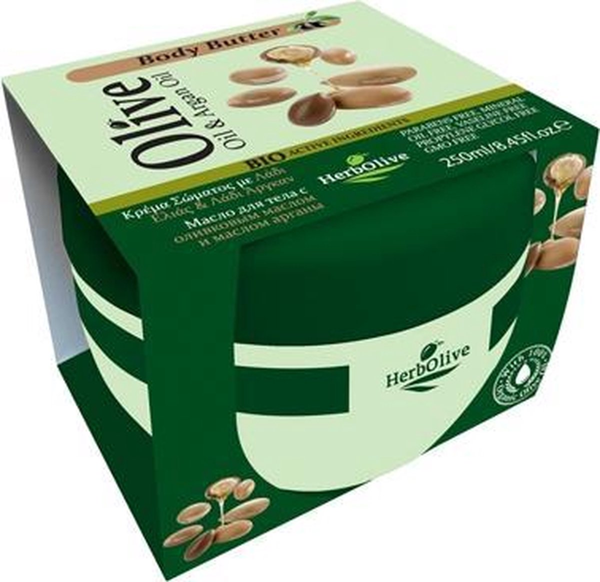 HerbOlive Body Butter *Olijfolie & Arganolie* 250ml
