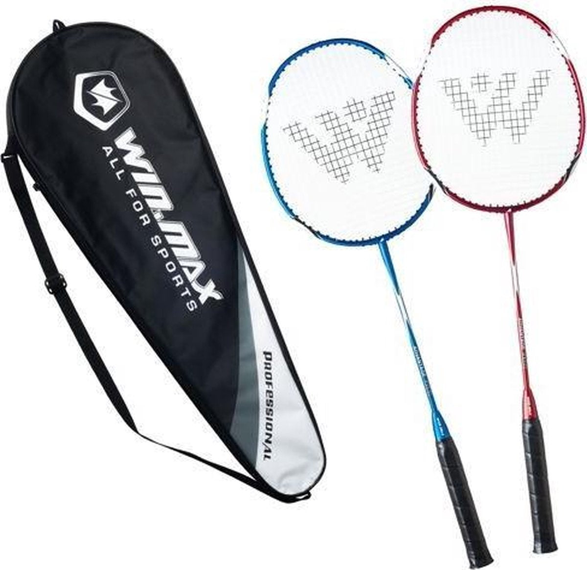 Badminton-Racket Alu Steel shaft