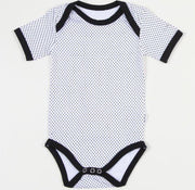 Claesen's Meisjes Rompertje - Dots Black - Maat 56/62