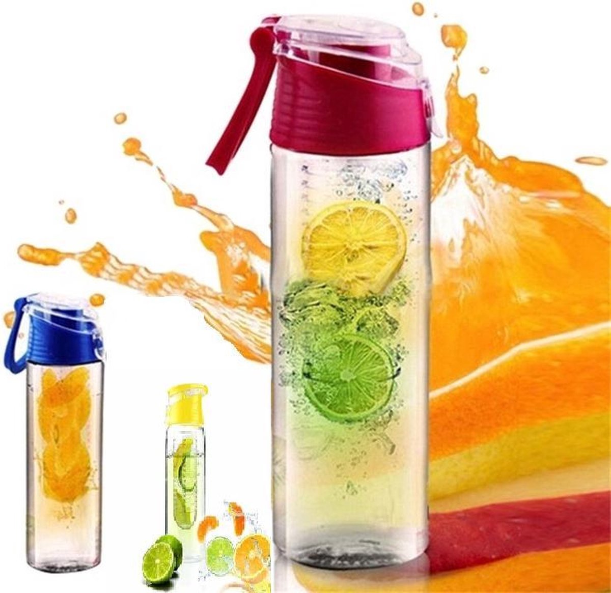 Waterfles met Fruit Infuser