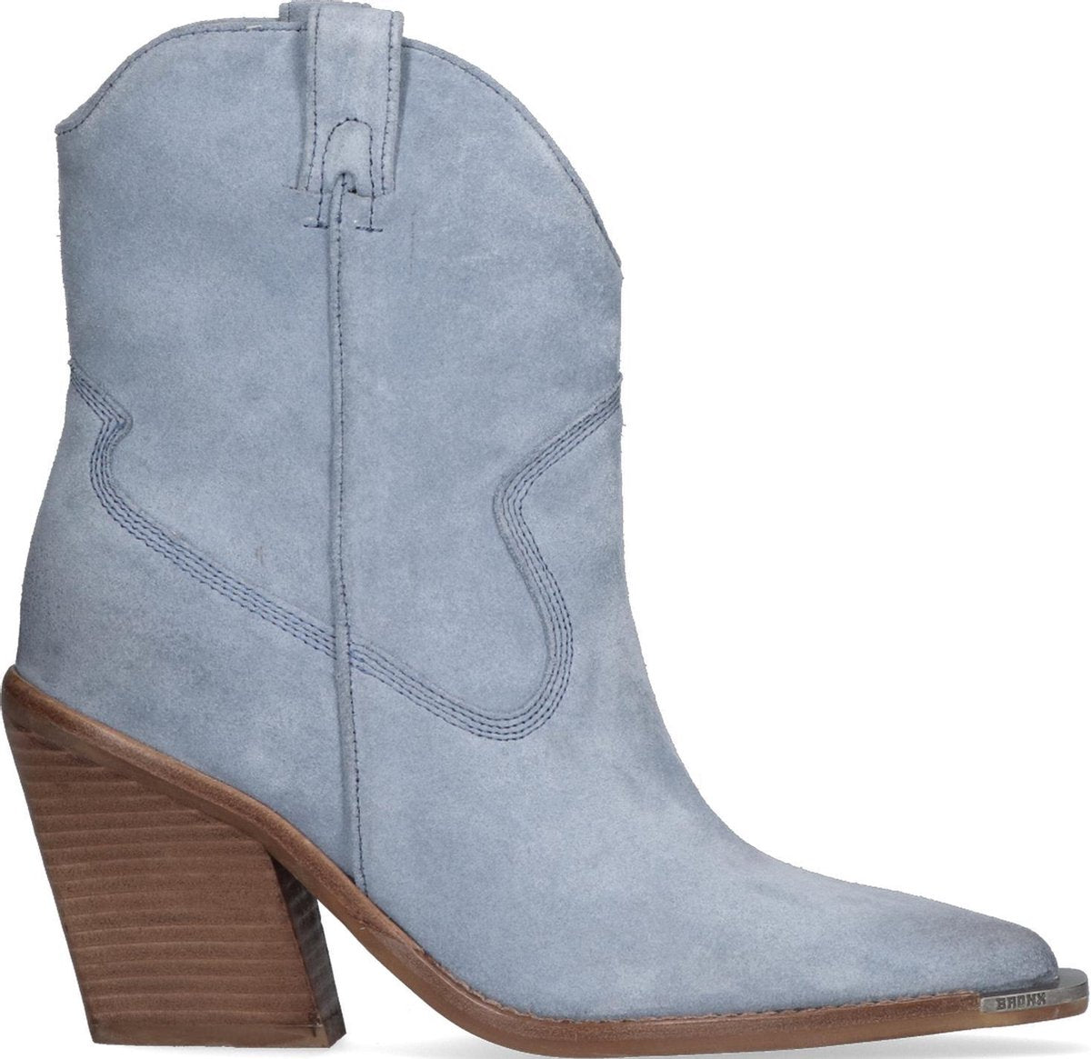 Bronx Dames Enkellaarsjes New-kole 34176 - Blauw - Maat 39