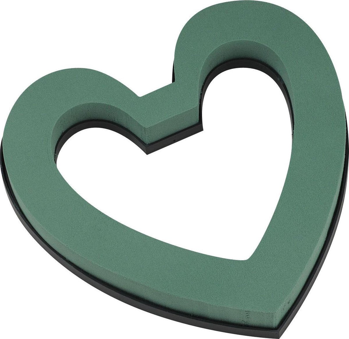Oasis open hart - 22 x 22 x 3 cm - set van 2 stuks