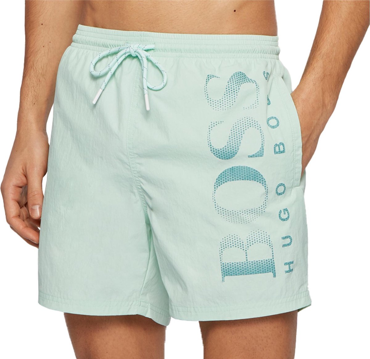 Hugo Boss Octopus Zwembroek - Mannen - groen