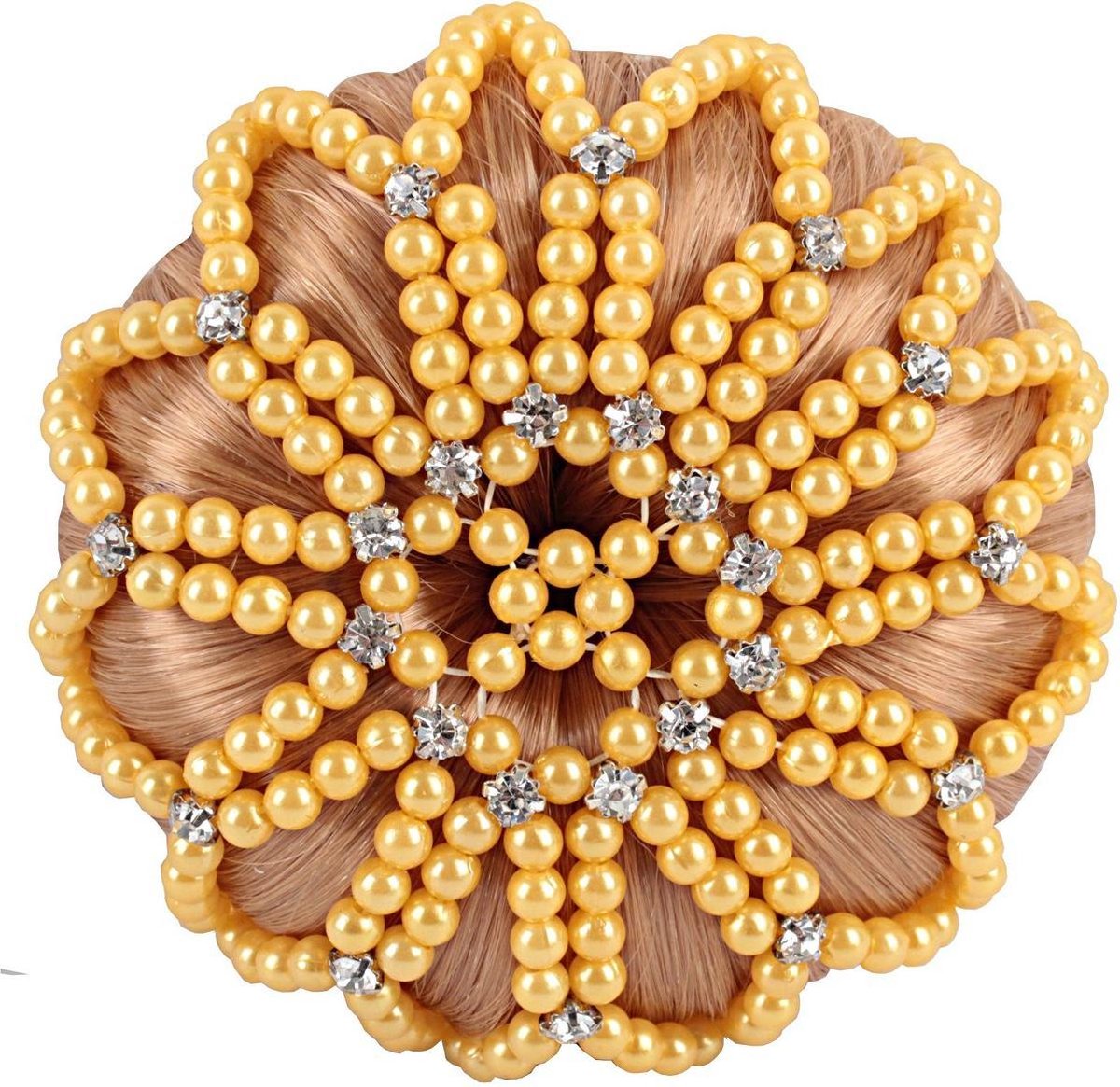 Haarnet de Luxe gold