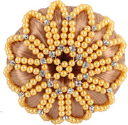 Haarnet de Luxe gold