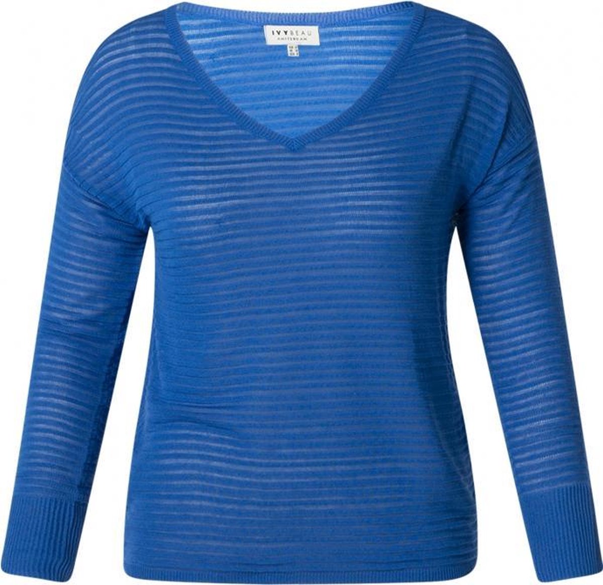 IVY BEAU Trijntje Trui - Blue - maat 42