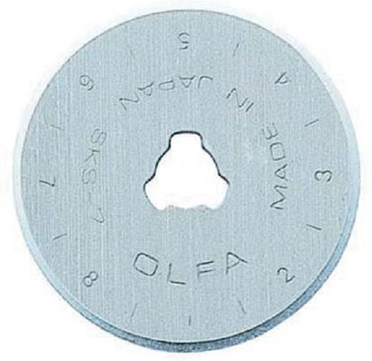 Olfa 2 reservemessen 28 mm RB28-2 voor rolmes