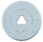 Olfa 2 reservemessen 28 mm RB28-2 voor rolmes