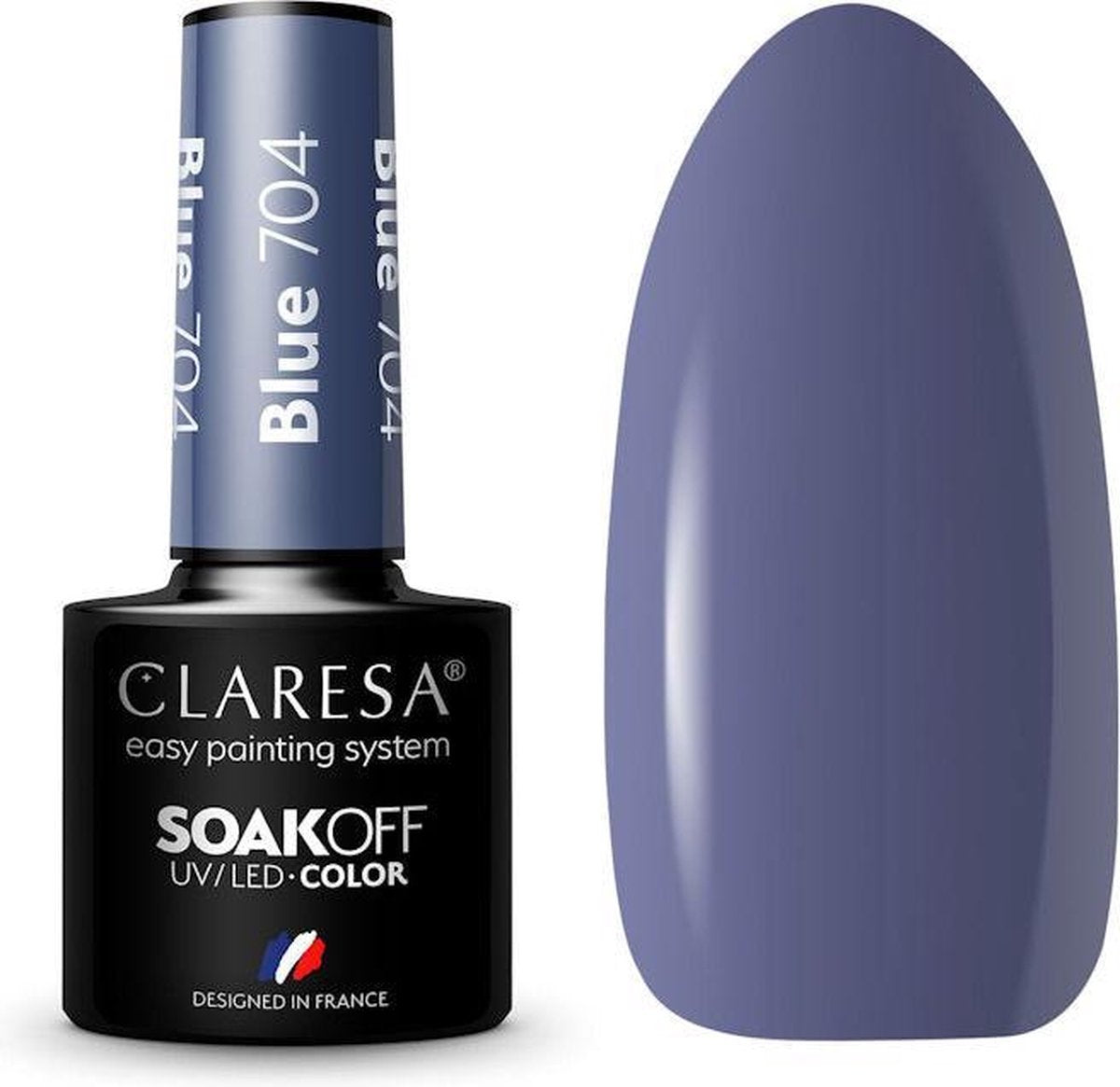 Claresa UV/LED Gellak Blauw #704 – 5ml.