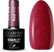 Claresa UV/LED Gellak Rood #428 - 5ml.
