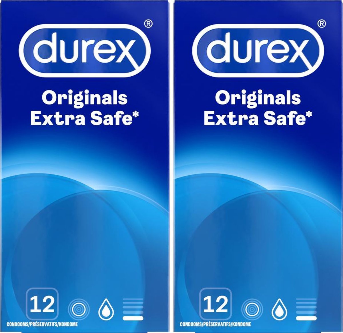 Durex Condooms Extra Safe - 2 x 12 stuks