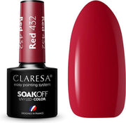 Claresa UV/LED Gellak Rood #432 – 5ml.