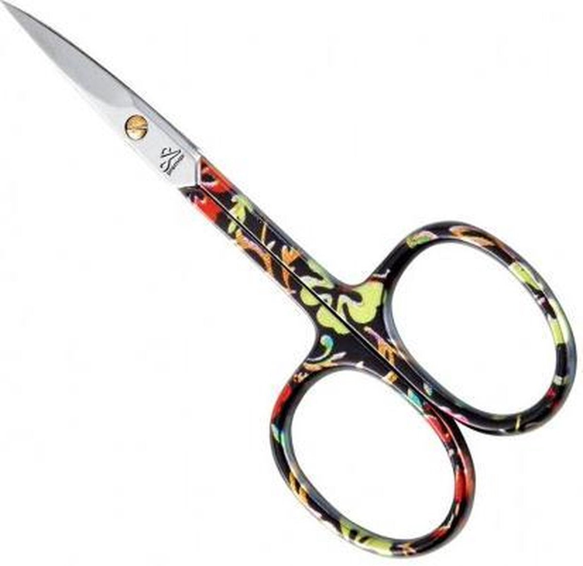 Premax – Nagelriemschaartje - Gebogen - Colours Collection – Black - 9 cm.