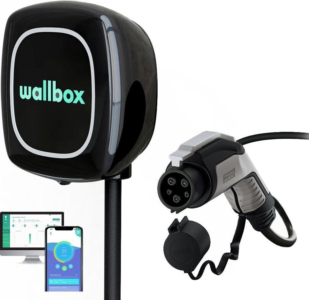 Wallbox Pulsar Plus type 1 Load Balancing: Nee