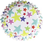 PME Folie Cupcakevormpjes - Sterren - pk/30
