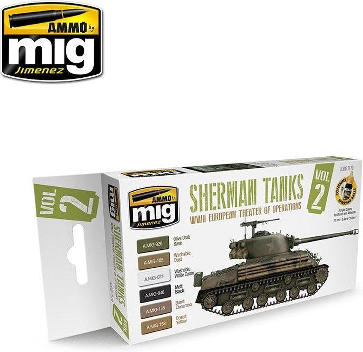 Mig - Wwii Euro Theater Of Oper Sherman Tanks (Mig7170)