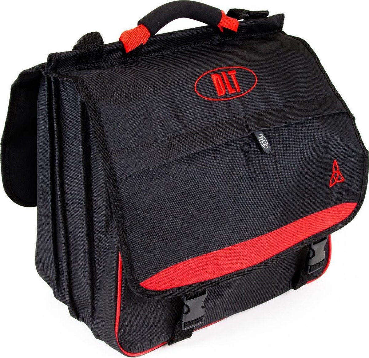 DLT Lure Box Kunstaastas - Tas - 28 x 23 x 40 cm - Rood / Zwart