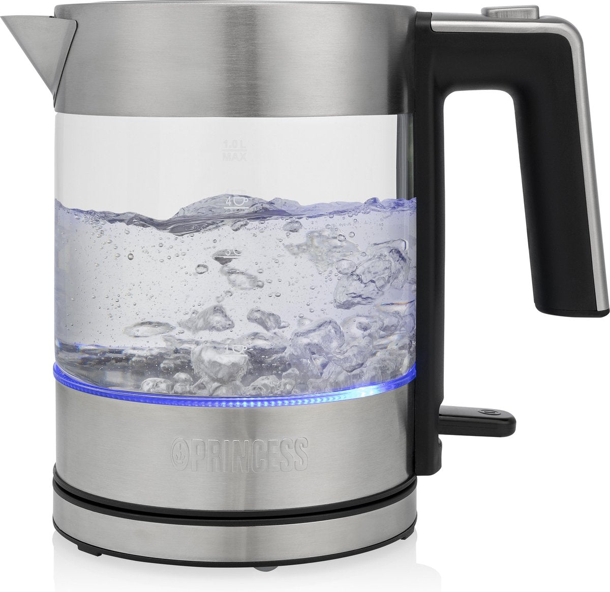 Princess 236040 Waterkoker Brighton - Glazen Waterkoker – 1liter