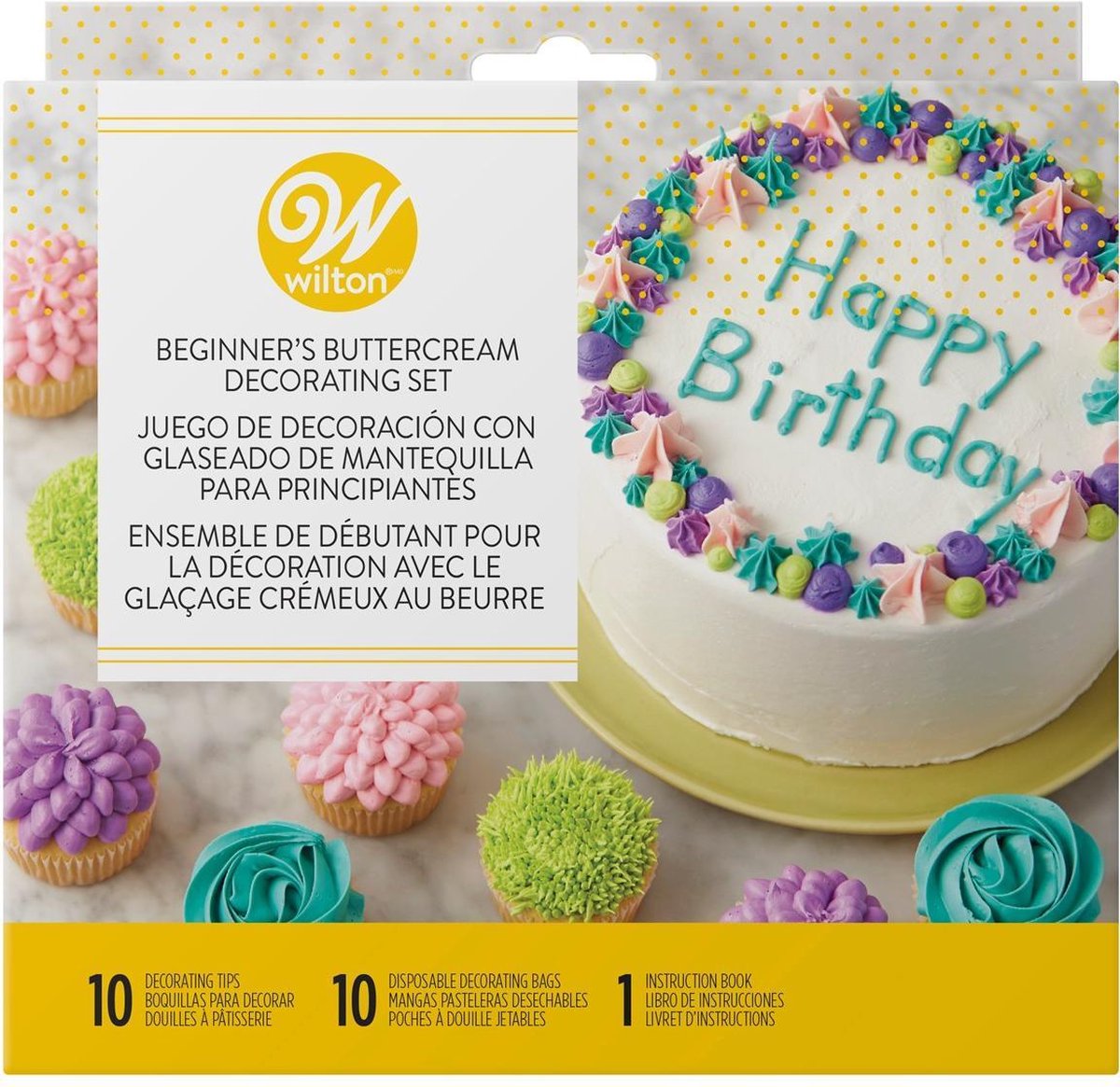 Wilton Botercrème Basis Decoratie Set/20