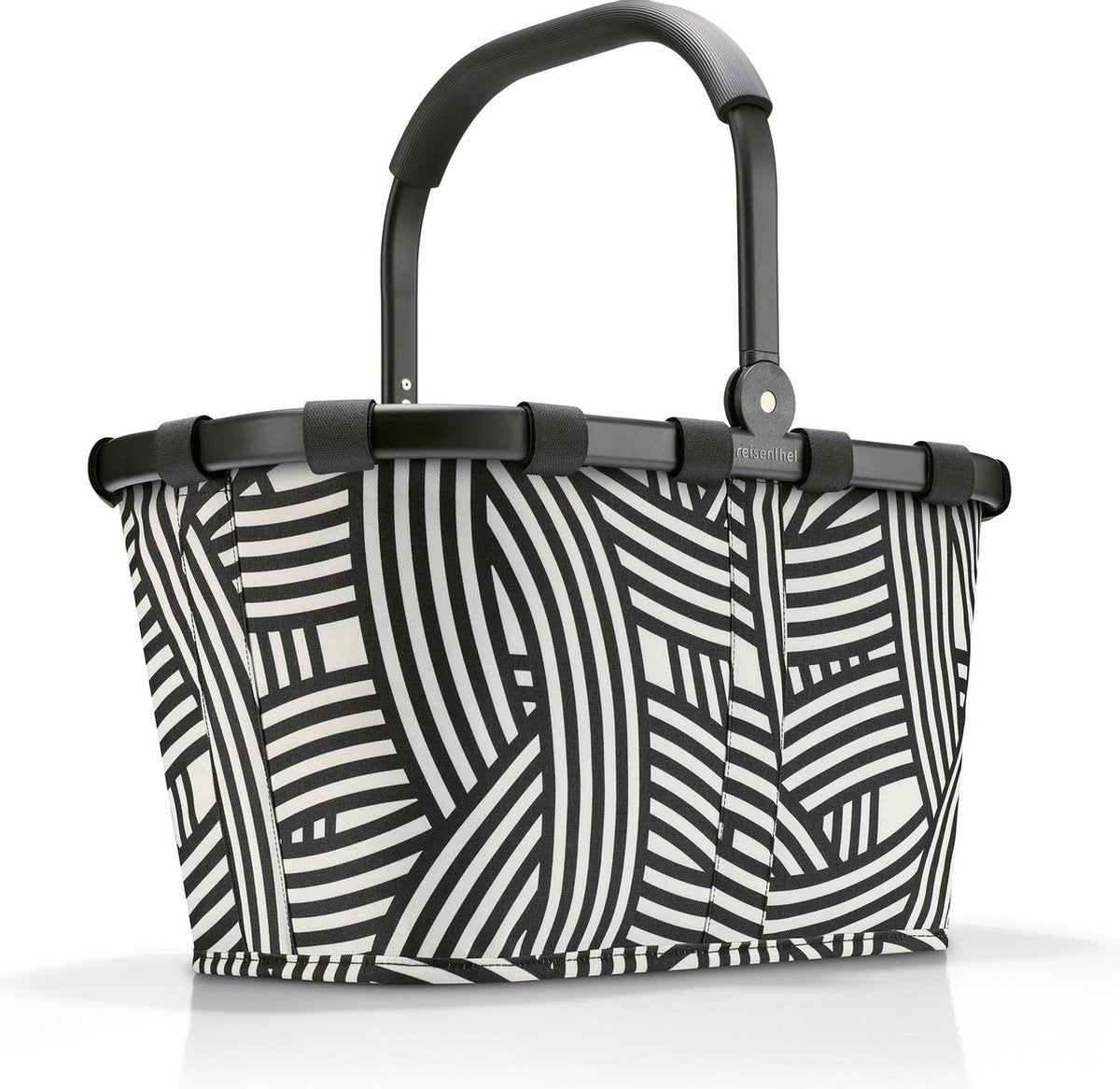 Reisenthel Carrybag Boodschappenmand - 22L - Zebra Zwart Wit