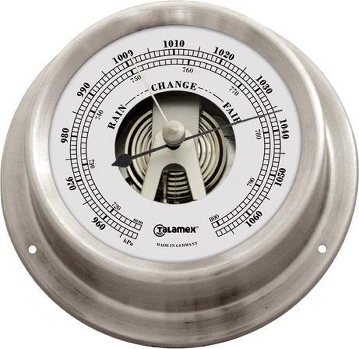 BAROMETER RVS 125/100MM