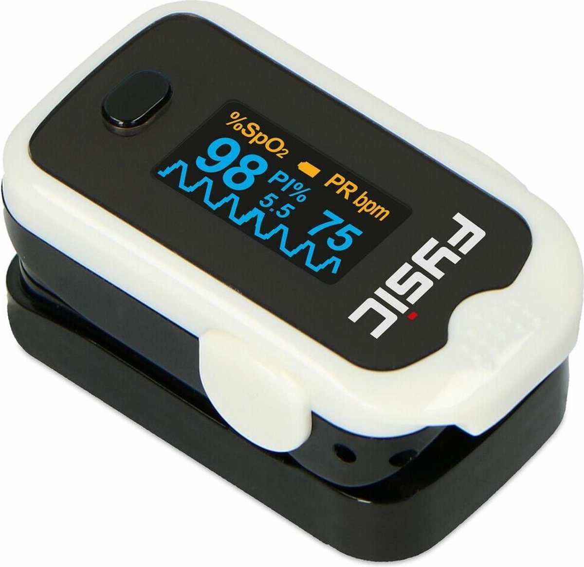 Fysic FPO-11 Saturatiemeter | Goedkope saturatiemeter nauwkeurig en snel zelf meten | Zwart