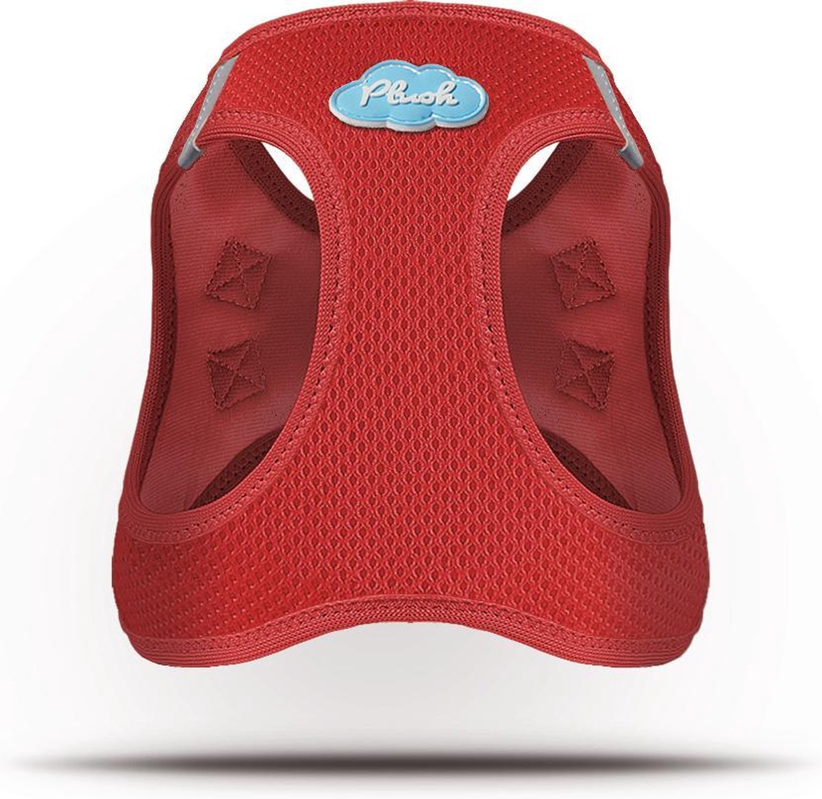 Curli Air-Mesh - hondentuig - S - Rood