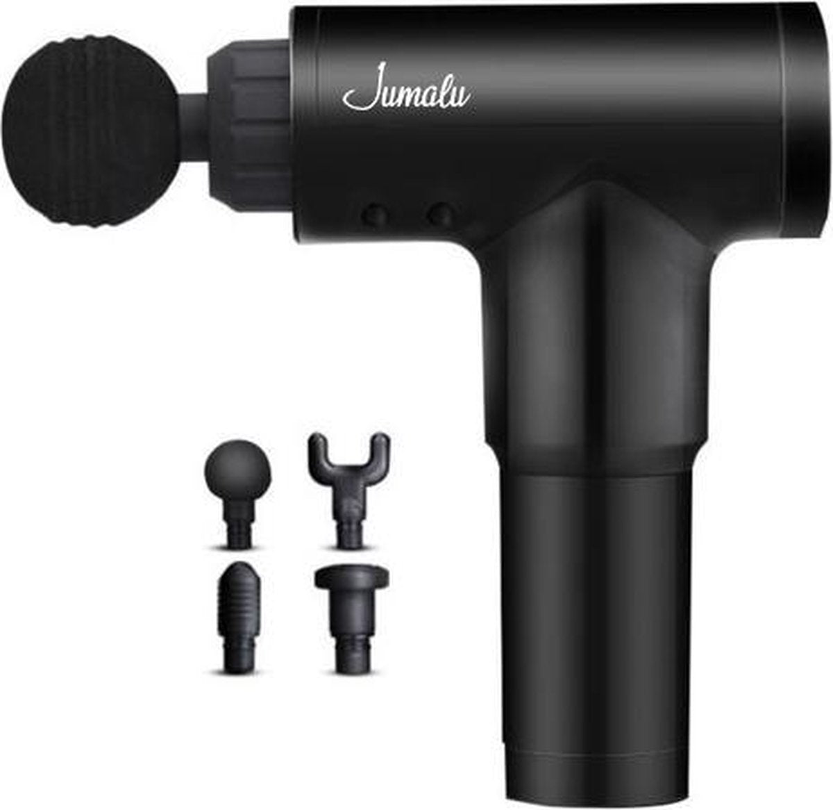 Jumalu® massage gun - Massage apparaat met 6 verschillende standen - 4 opzetstukken