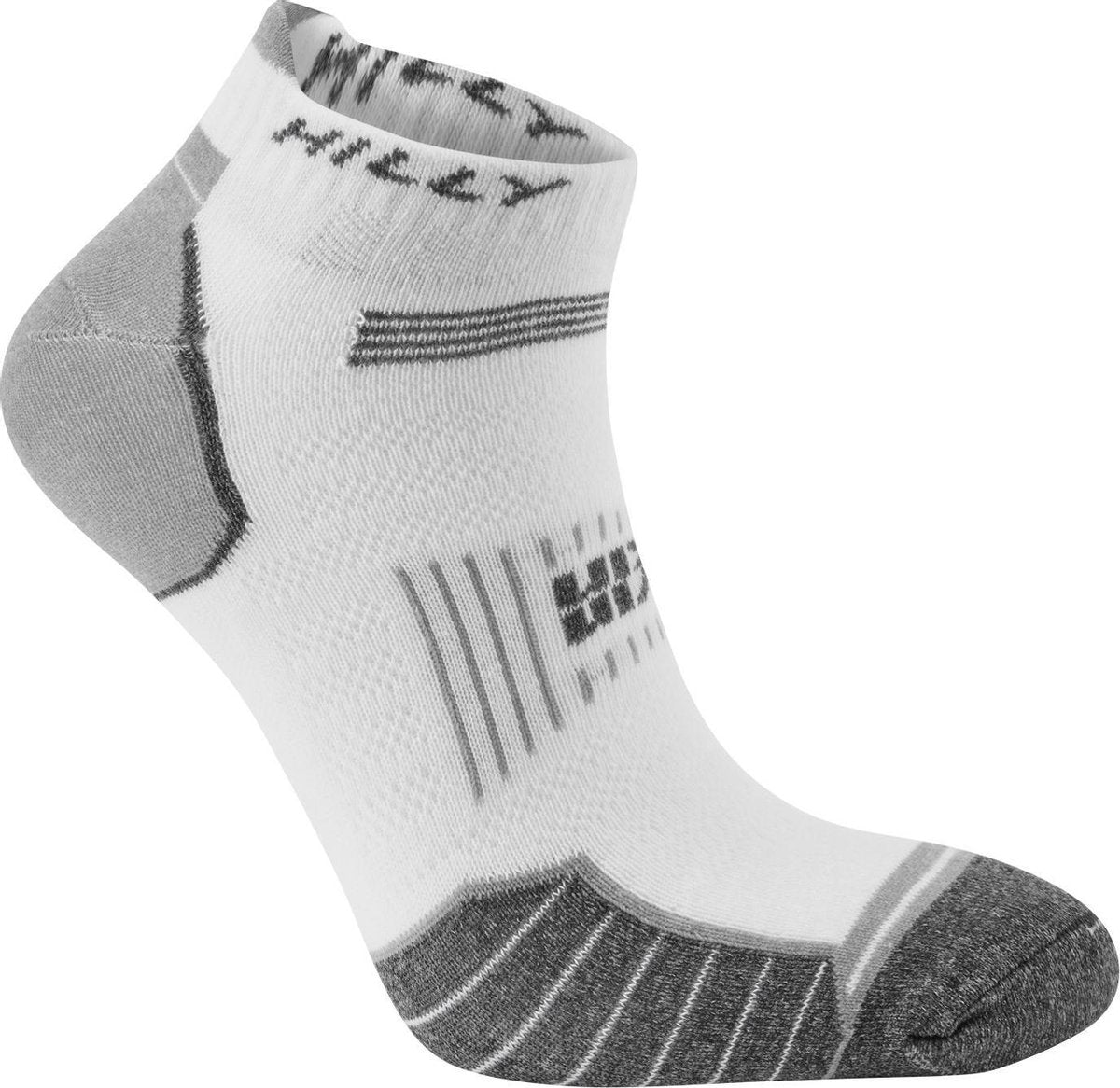 Hilly TwinSkin Socklet - Wit - 43-46