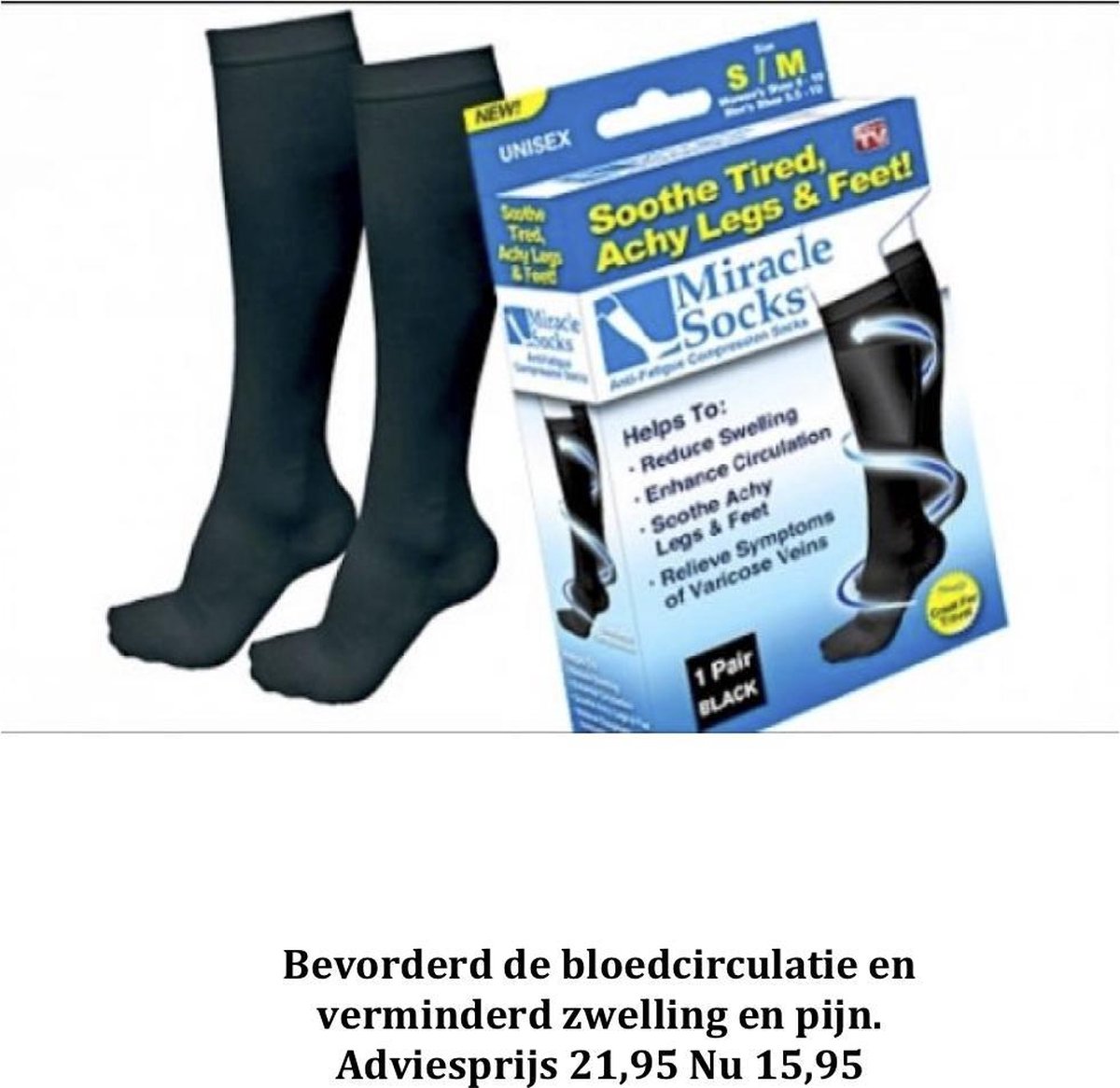 Wandelen met steun. Kleur zwart.  Ontspannen gevoel in de onderbeen. Zeer fijne wandel evaring. Bevorderd bloedcirculatie.