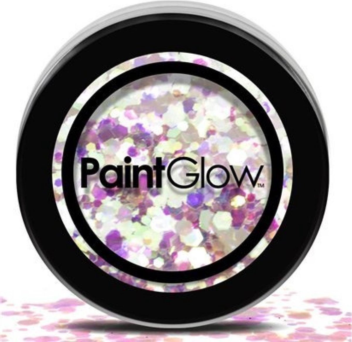 Paintglow - Grote glitters - Parelmoer - 3gr.