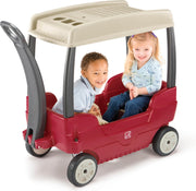 Step2 Canopy Wagon - Multifunctionele bolderkar met dak