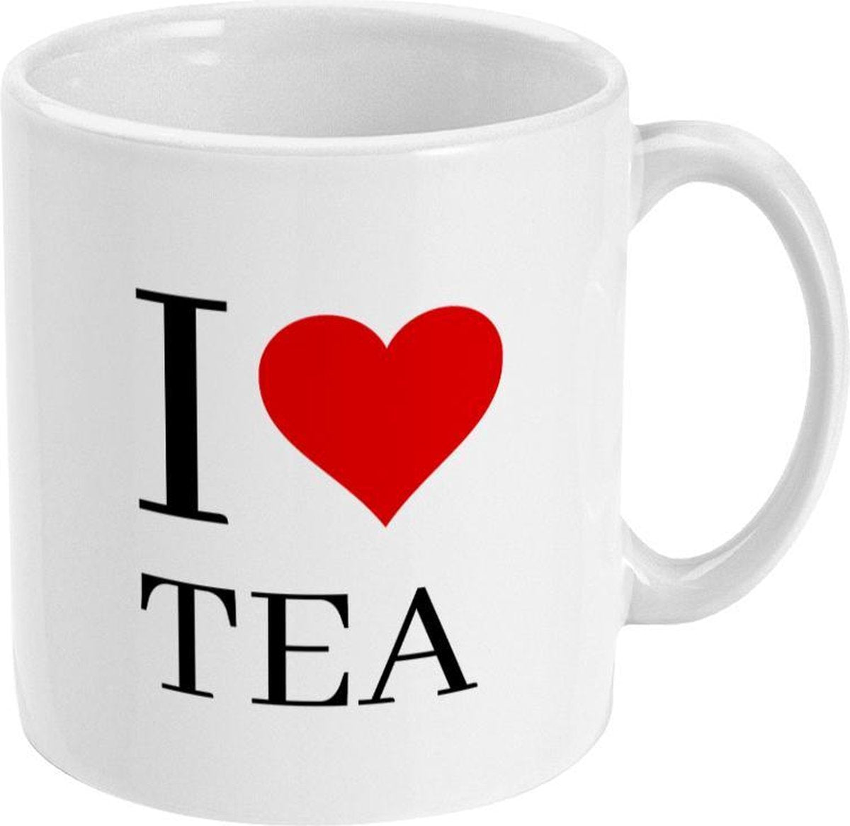 MUGZ - I LOVE - Mok - Theemok - Koffiemok - Theebeker - Koffiebeker - I LOVE TEA